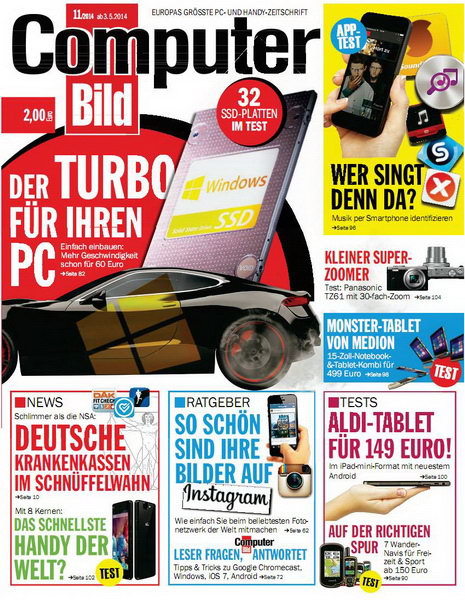 Computer Bild Mai 2014