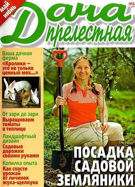 журнал Прелестная дача №6 май июнь 2014