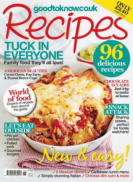 Goodtoknow Recipes June 2014